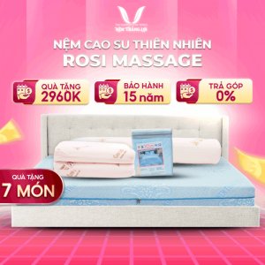 Nệm Cao Su 100% Massage Rosi